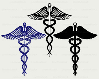 340x270 Caduceus Svg Etsy