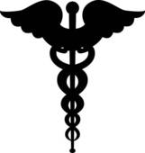 161x170 Medical Caduceus Clip Art