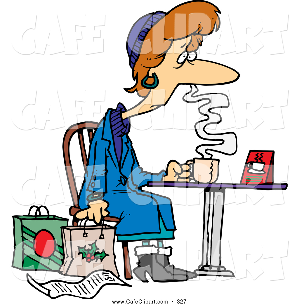 1024x1044 Vector Cartoon Clip Art Of A Exhausted Cartoon Tired Christmas