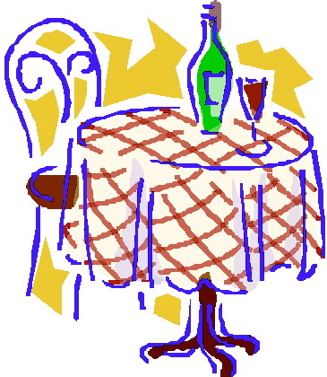365x420 Bistro Cafe Clipart