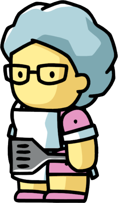 384x657 Cafeteria Worker Scribblenauts Wiki Fandom Powered By Wikia