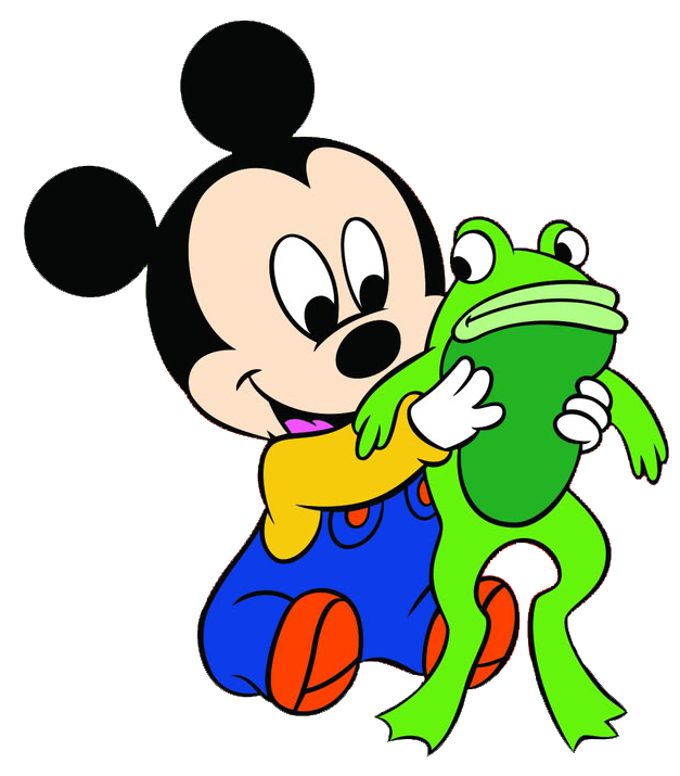 627x715 Baby Mickey Clipart