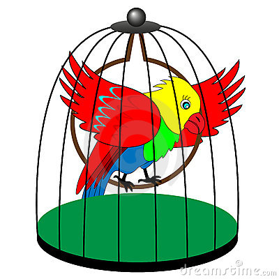 400x400 Cage Clipart Cartoon