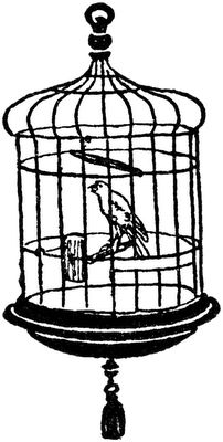 202x400 Bird House Clipart Cage Clipart