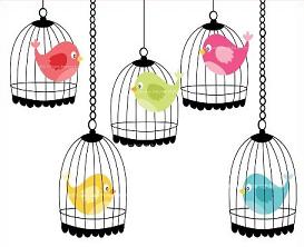 273x222 Birdcage Clipart Pet Bird