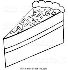 236x243 Chocolate Cake Shooting Star Black And White Clip Art