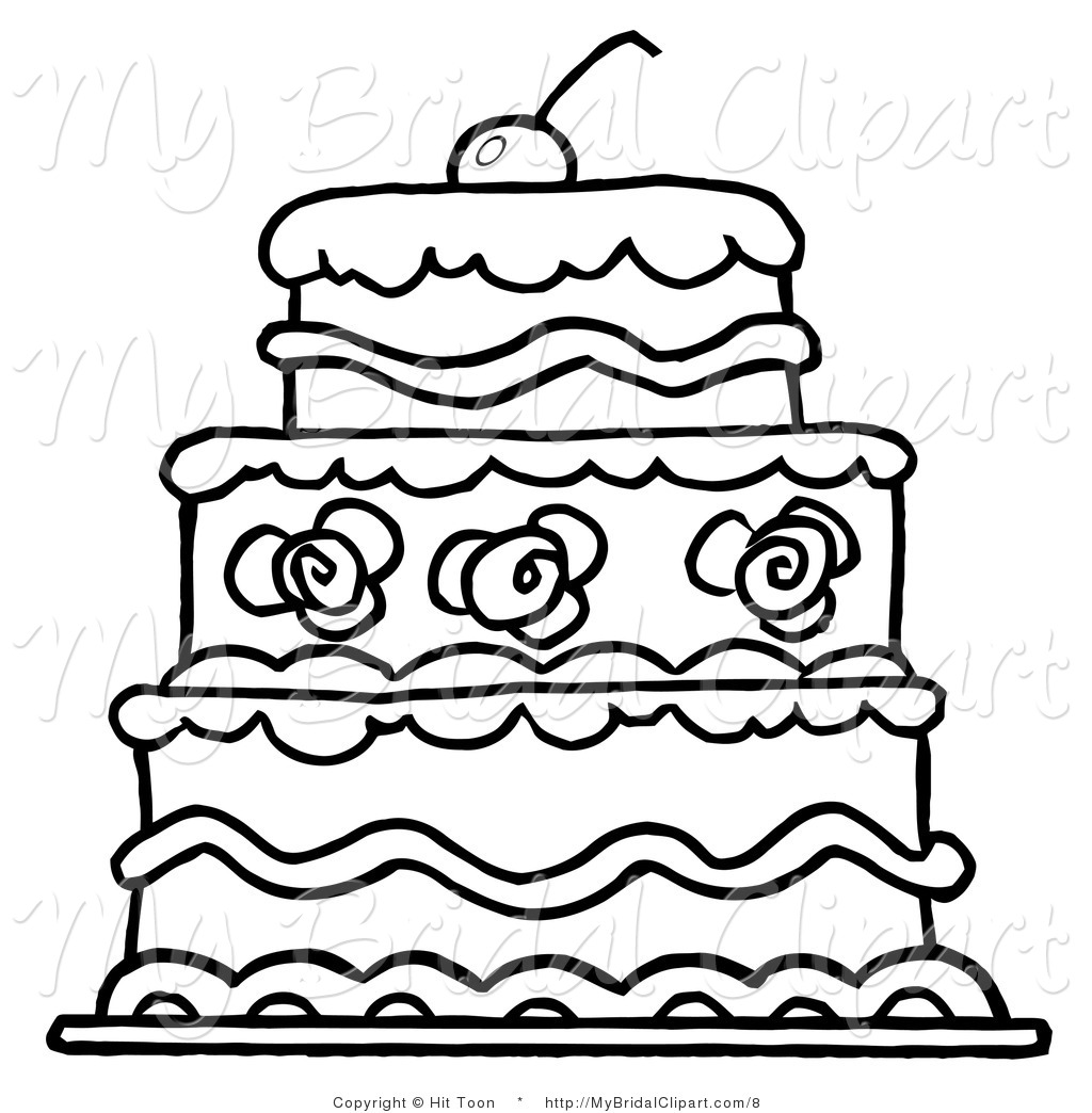 1024x1044 Birthday Cake Clipart Black And White Free
