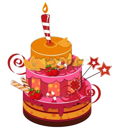 405x450 76,232 Birthday Cake Cliparts, Stock Vector And Royalty Free