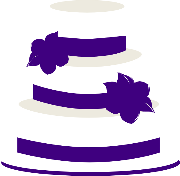 600x587 Free Wedding Cake Clipart Image