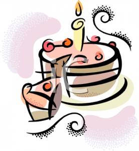 277x300 Cake Slice Clipart Free