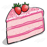 160x160 Slice Of Cake Clipart