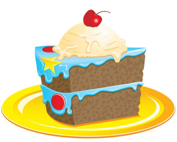 600x482 Slice Of Cake Clipart