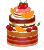 149x170 Chocolate Cake Slice Clip Art