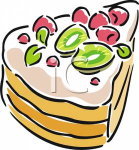 278x300 Slice Of Cake Clip Art Image