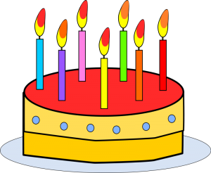 300x246 Birthday Cake Slice Clip Art Download