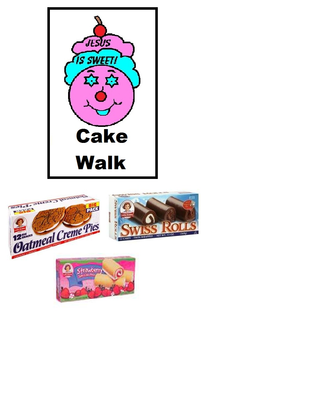 1020x1318 Cake Walk Clipart