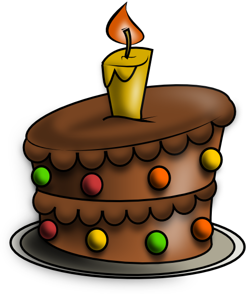 491x576 Birthday Cake Free To Use Clip Art