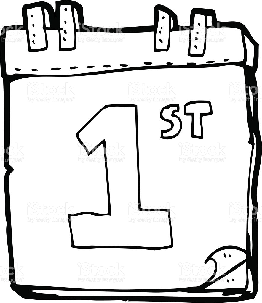 884x1024 Calendar Clipart Drawing
