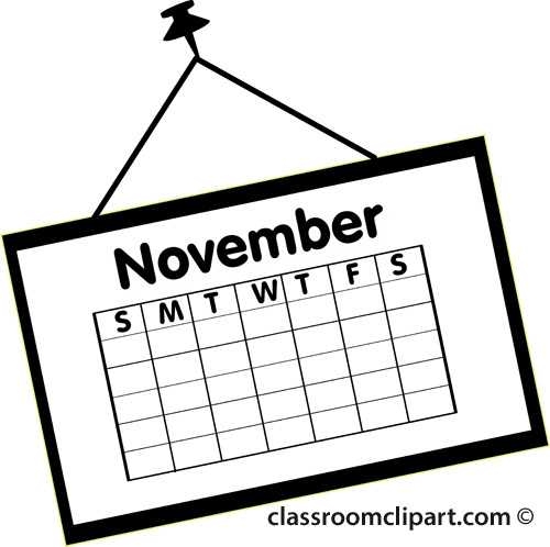 500x498 Free September Calendar Clipart Image