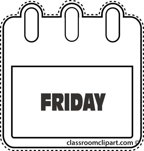 478x500 Monday Clipart Black And White