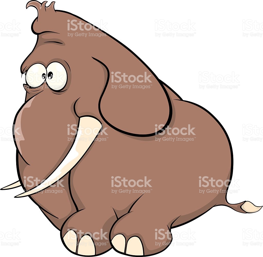 1024x998 Mammal Clipart Elephant Calf