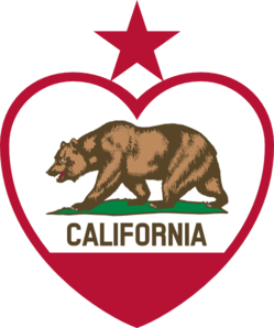 249x298 California Heart Clip Art