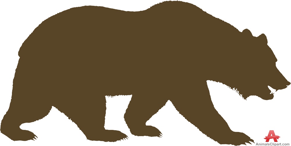 999x500 Walking Bear Clipart Free Clipart Design Download