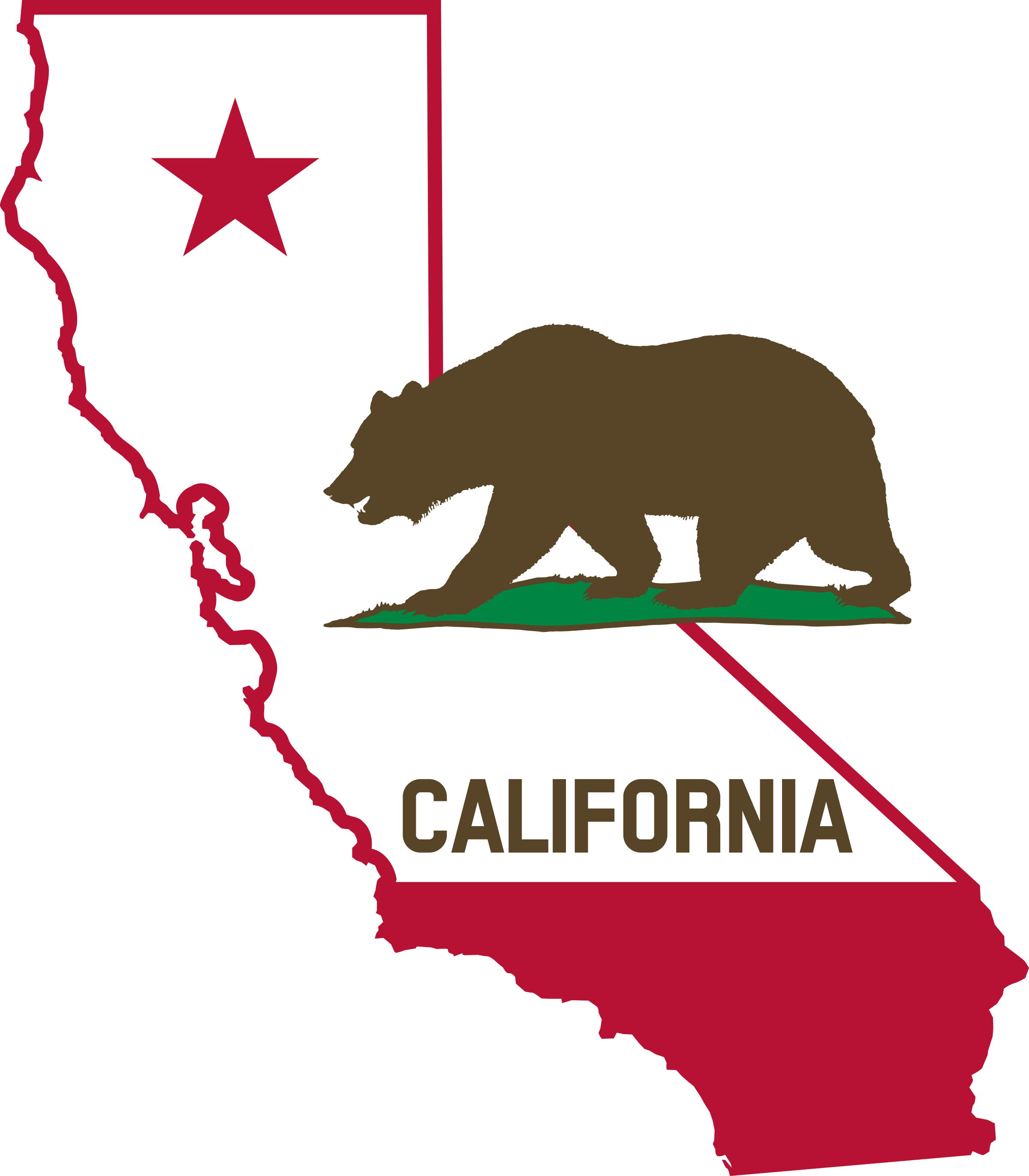 California Bear Outline Free Download On ClipArtMag   California Bear Outline 27 