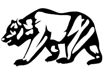 358x239 California Outline Tattoo Designs