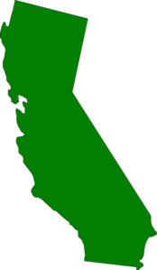 174x299 Green State California Clip Art