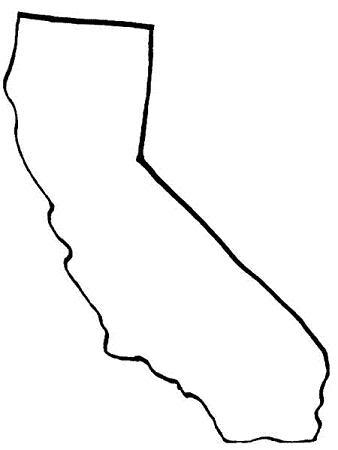 338x450 Outline Of California