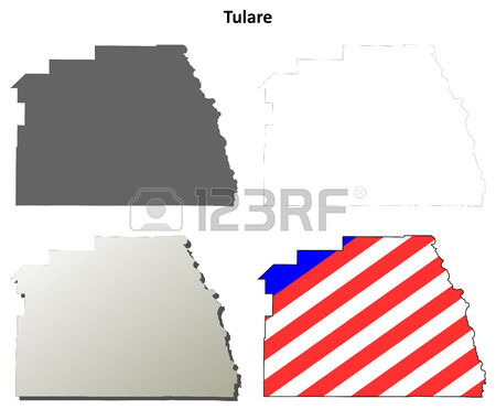 450x381 San Diego County, California Blank Outline Map Set Royalty Free