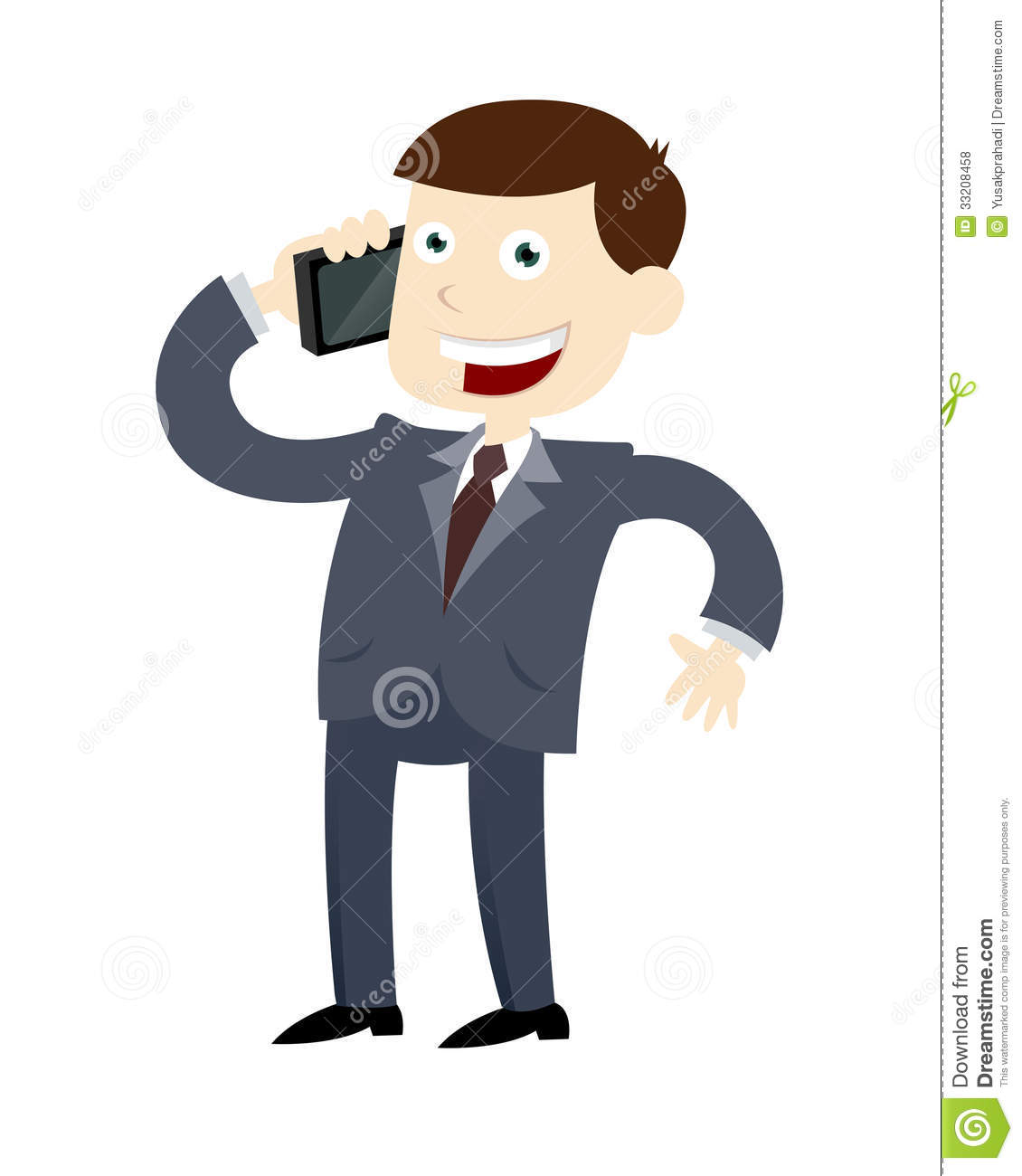 1130x1300 Making Phone Call Clipart