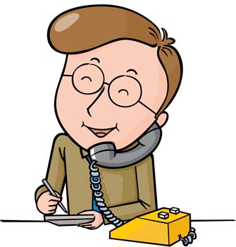 335x350 Telephoning Clipart