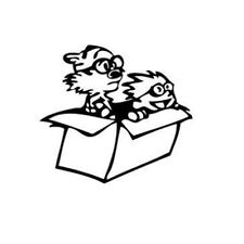 225x225 Calvin And Hobbes Sticker Ebay