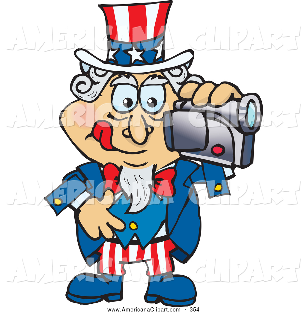 1024x1044 Americana Vector Cartoon Clip Art Of A Patriotic American Uncle