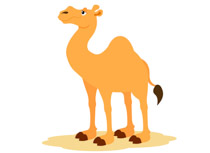 210x153 Free Camel Clipart