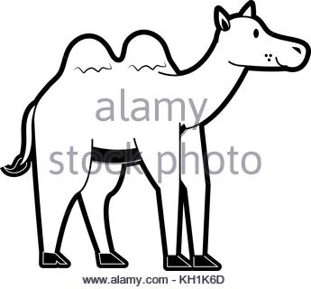 Camel Clipart Black And White | Free download on ClipArtMag