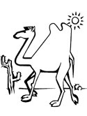 125x166 Camel Coloring Pages