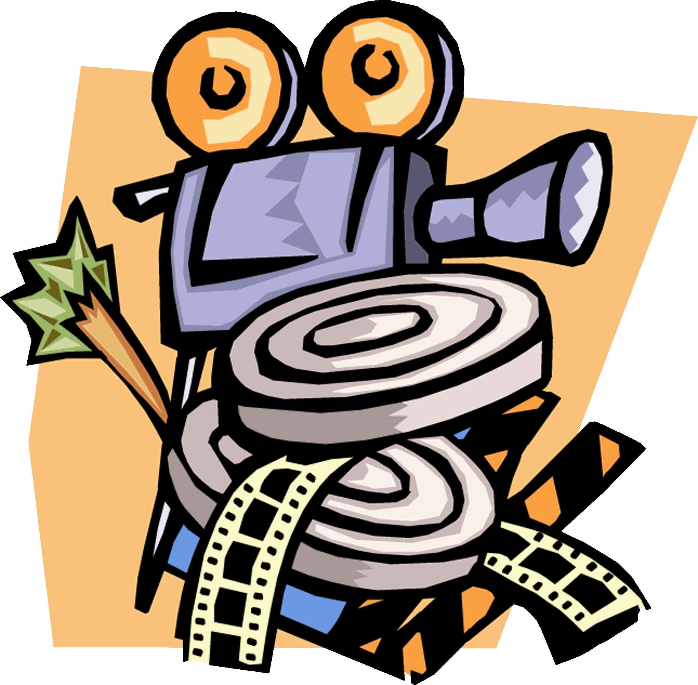 2400x2355 Movie Camera Clip Art 12