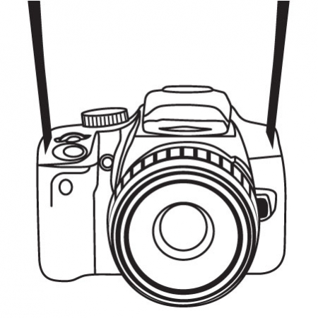 450x450 Camera Clipart Camera Sketch