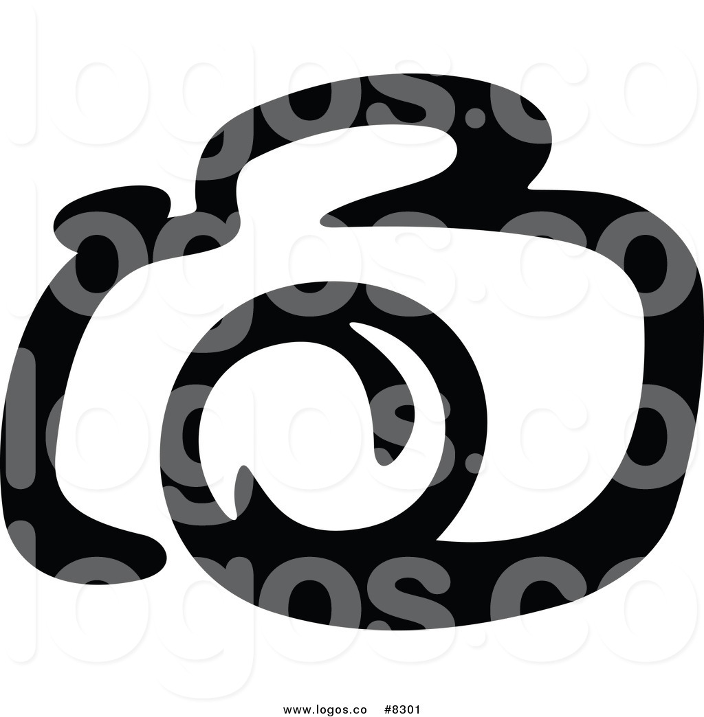 1024x1044 Royalty Free Clip Art Vector Logo Of A Black And White Camera By
