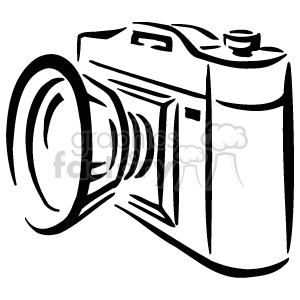 300x300 Royalty Free A Simple Camera With Turquoise Lens 156271 Vector