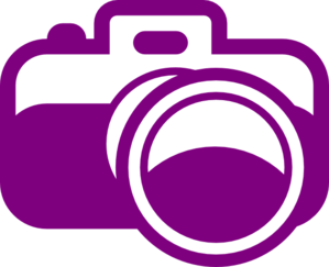299x243 Purple Camera Clip Art
