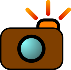 300x297 Camera Brown Clip Art