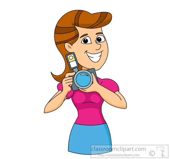 550x514 Occupation Clipart Photographer With Digital Camera Clipart 6229