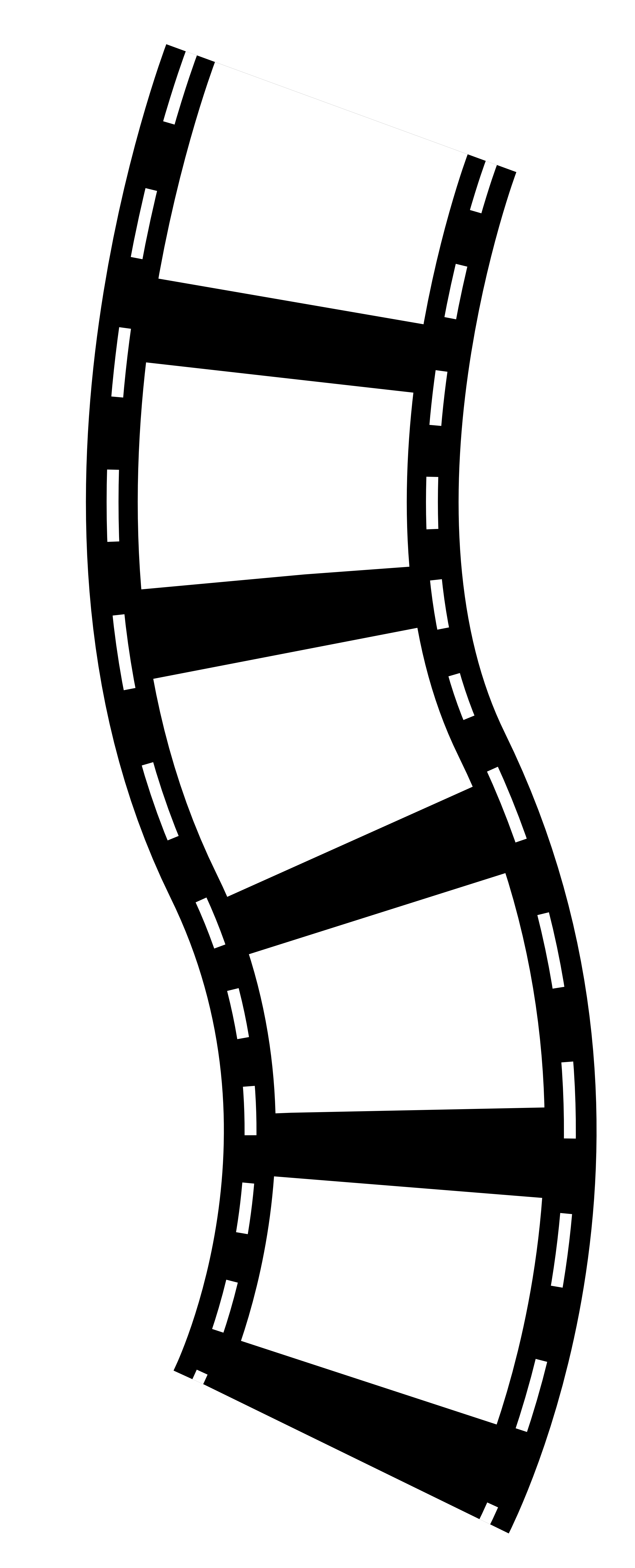 2555x6305 Movie Camera Film Roll Clip Art Clipart