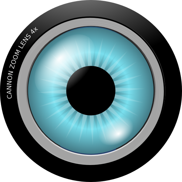 600x600 Eye Lens Clip Art