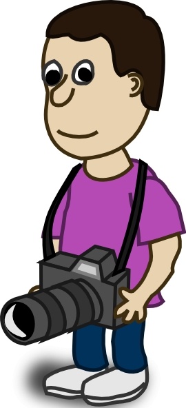 270x592 Comic Characters Camera Clip Art Free Vector In Open Office