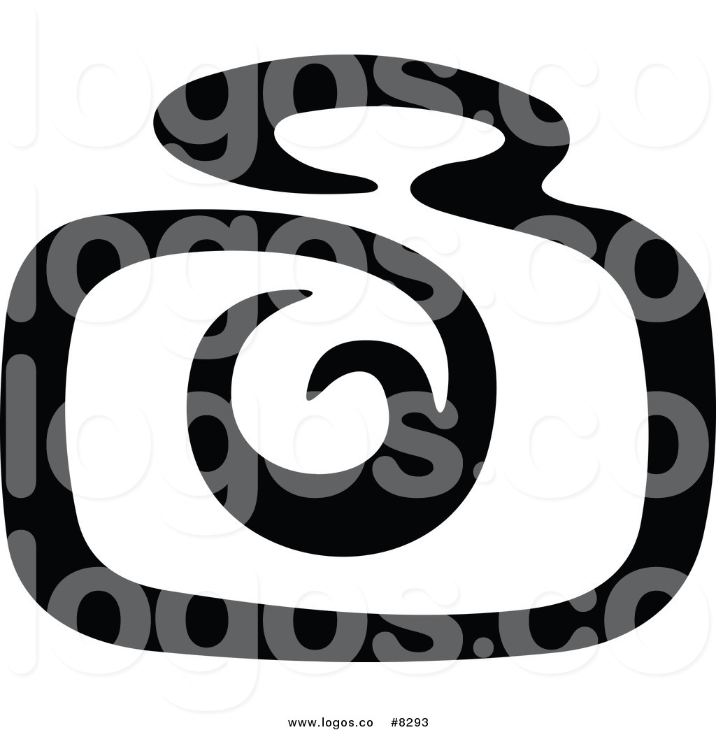 1024x1044 Royalty Free Clip Art Vector Logo Of A Black And White Camera By